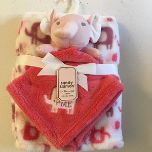 2pc Blanket w/Security Buddy